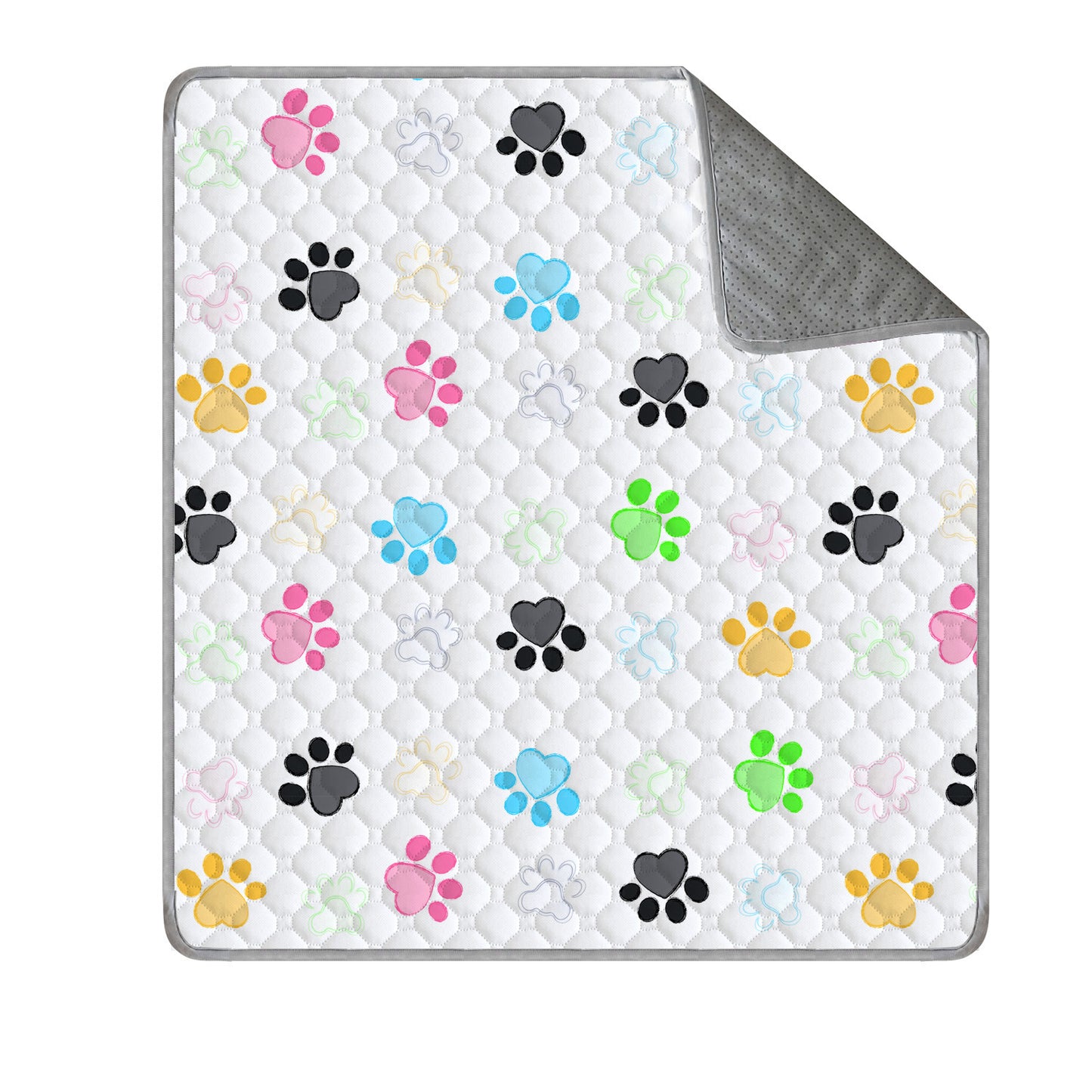 2PCS Pet Urinating Pads Hand Washable, Super Absorbent Waterproof Training Pads - Non-slip Thickened